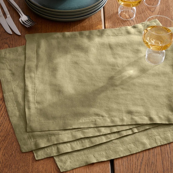 Quince Organic Linen Placemats NWT - Picture 2 of 3